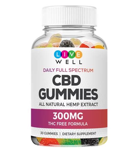 live well cbd gummies